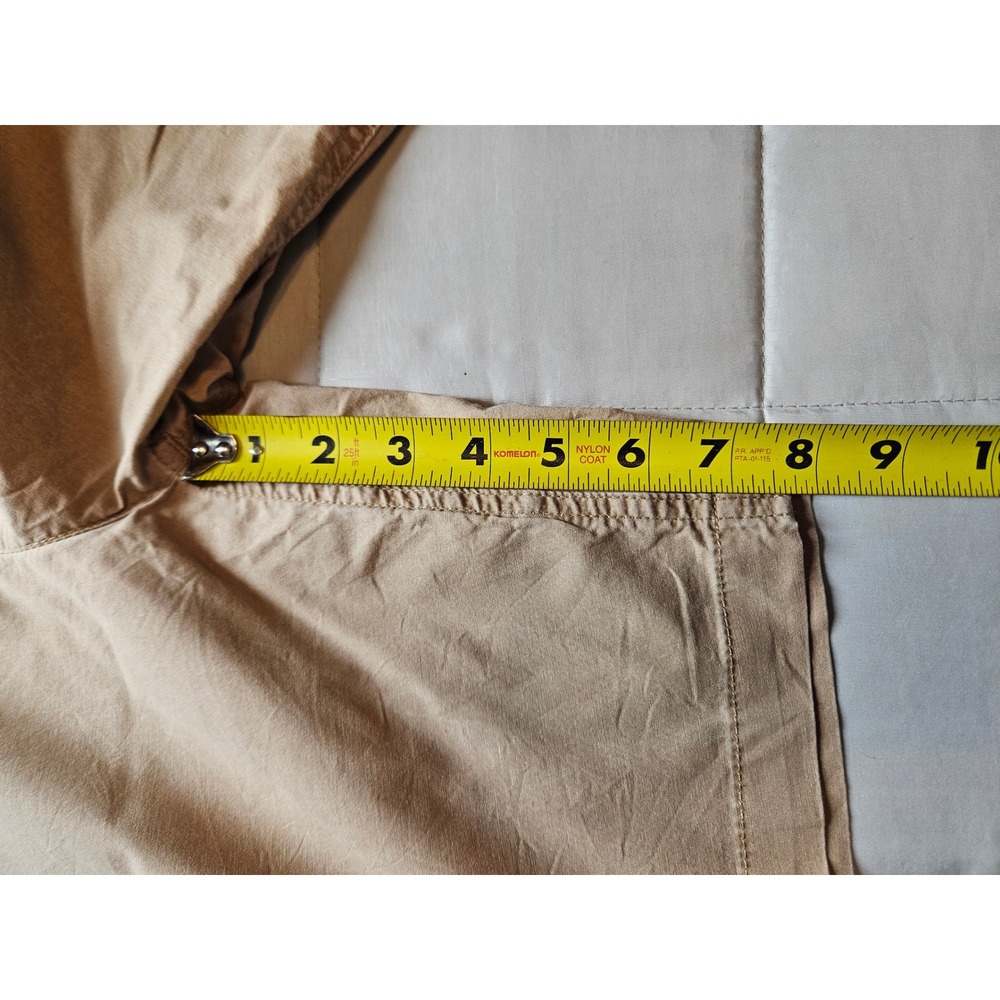 Quiksilver Boys Khaki Chino Walk Shorts Tan Elastic Waist Size Large 14/16 - Picture 5 of 7